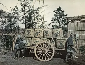 Freight Prints: Freight wagon, Japan