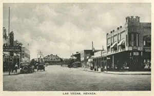 Nevada Prints: Fremont Street, Las Vegas, Nevada, USA