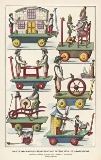 C1805 Prints: French Action Toys C1805