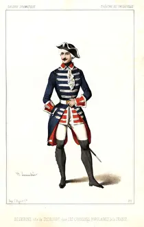 Clairville Prints: French actor Desbirons as Sylvandre in Les