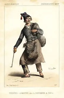 Alexandre Prints: French actor Frederic Lemaitre in Le Chiffonnier
