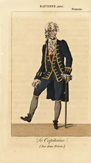 French actor Nicolas-Baptiste Anselme as Le