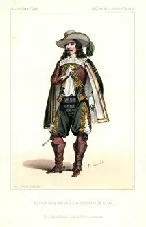 French actor Perrin as Don Jose in Don Cesar de Bazan, 1844