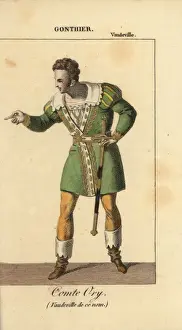 Scribe Prints: French actor Tonon Gontier (1785-1841) as