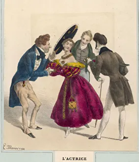 Admired Collection: French Actress C1835