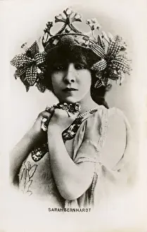 Princesse Prints: French Actress and Singer Sarah Bernhardt