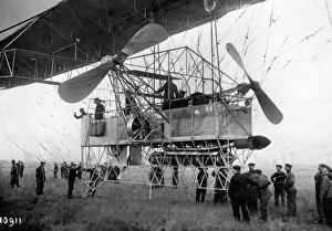 Capitaine Gallery: French airship Capitaine Marchal gondola