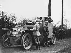 French armoured car WWI