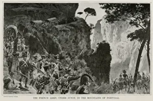 French army in the Portuguese mountains, 1808
