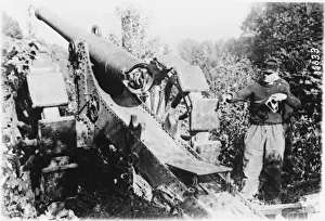 French artillery WWI