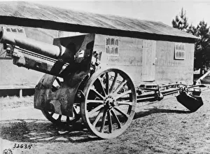 French artillery WWI
