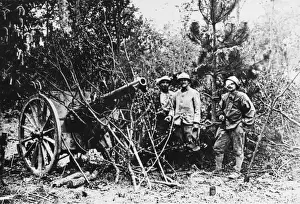French artillery WWI