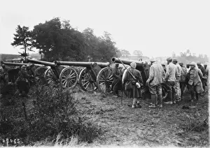 French artillery WWI