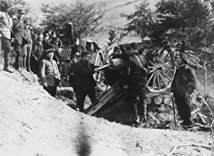 French artillery WWI