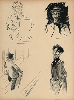 Edouard Collection: French Artist Self Portraits
