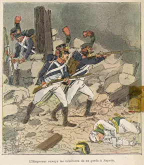 Napoleons Prints: French at Aspern-Essling