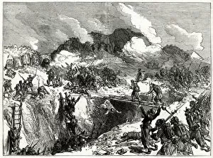 Images Dated 12th August 2021: French Attack on the Malakoff, 8 September 1855, Crimean War Date: 1855
