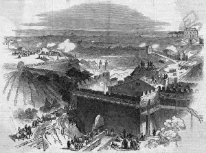 Oudinot Prints: French Attack Rome