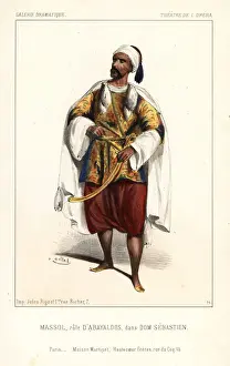 French baritone Jean-Etienne Massol as Abaldos