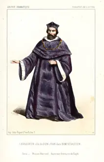 Lopera Prints: French bass Nicolas Levasseur as Don Juan
