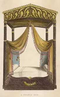Bolster Prints: French Bed 1809