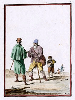 Images Dated 16th April 2018: FRENCH BEGGAR 1820