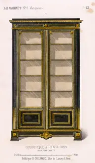 Bibliotheque Prints: French Bookcase