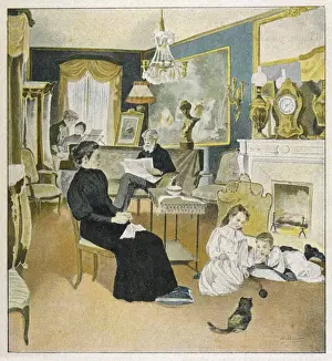Papa Prints: French Bourgeois Family