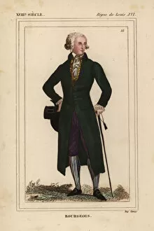 1792 Gallery: French bourgeois man, 1792
