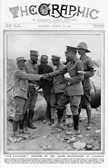 Fraternising Prints: French and British forces in the Dardanelles during WWI
