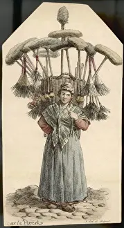 Floors Prints: French Brush Seller