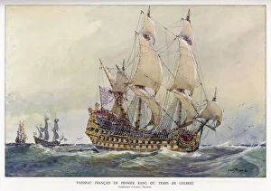 Colbert Gallery: French C17 Warship