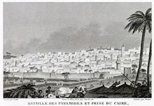 Images Dated 20th January 2021: The French take Cairo after the Battle of the Pyramids Date: 21 July 1798