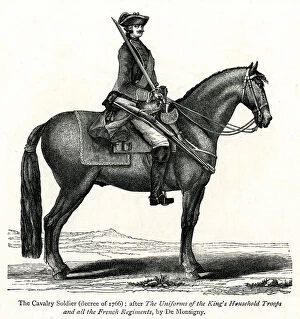 1766 Collection: FRENCH CAVALRY 1766