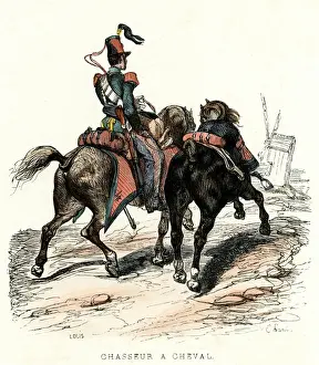 Cavalryman Prints: French Cavalry Soldier