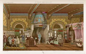 French Chateau Interior