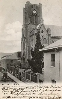 French Church at Valparaiso, Chile, South America