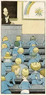 Rain Bow Prints: French Classroom 1901