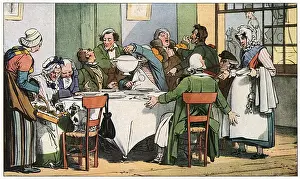 Coaching Prints: French Coaching Inn