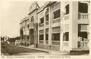 Images Dated 9th August 2019: French Colonial Art Deco African Architecture - Dakar