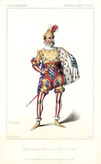 French comic actor Charles Coquet as Regent