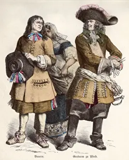 French Costume Men C17Th