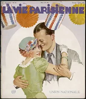 French Couple Dancing