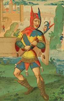 Laugh Prints: French court-fool in the 15th century