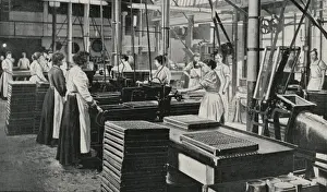 French Cream room at a sweet factory, London