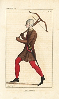 Crossbow Gallery: French crossbowman, 13th century