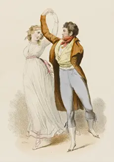 Cripple Prints: French Dancers 1798