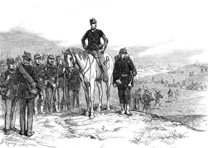 Gardes Prints: French Defensive Outpost near Paris; Franco-Prussian War, 18