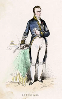 A FRENCH DIPLOMAT, 1850