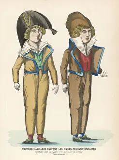 Bicorne Prints: French Dolls C1805